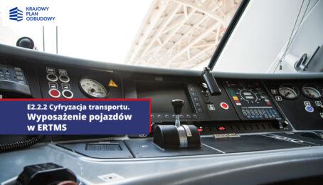 Cyfryzacja transportu: Nabór na wyposażenie pojazdów kolejowych w ERTMS