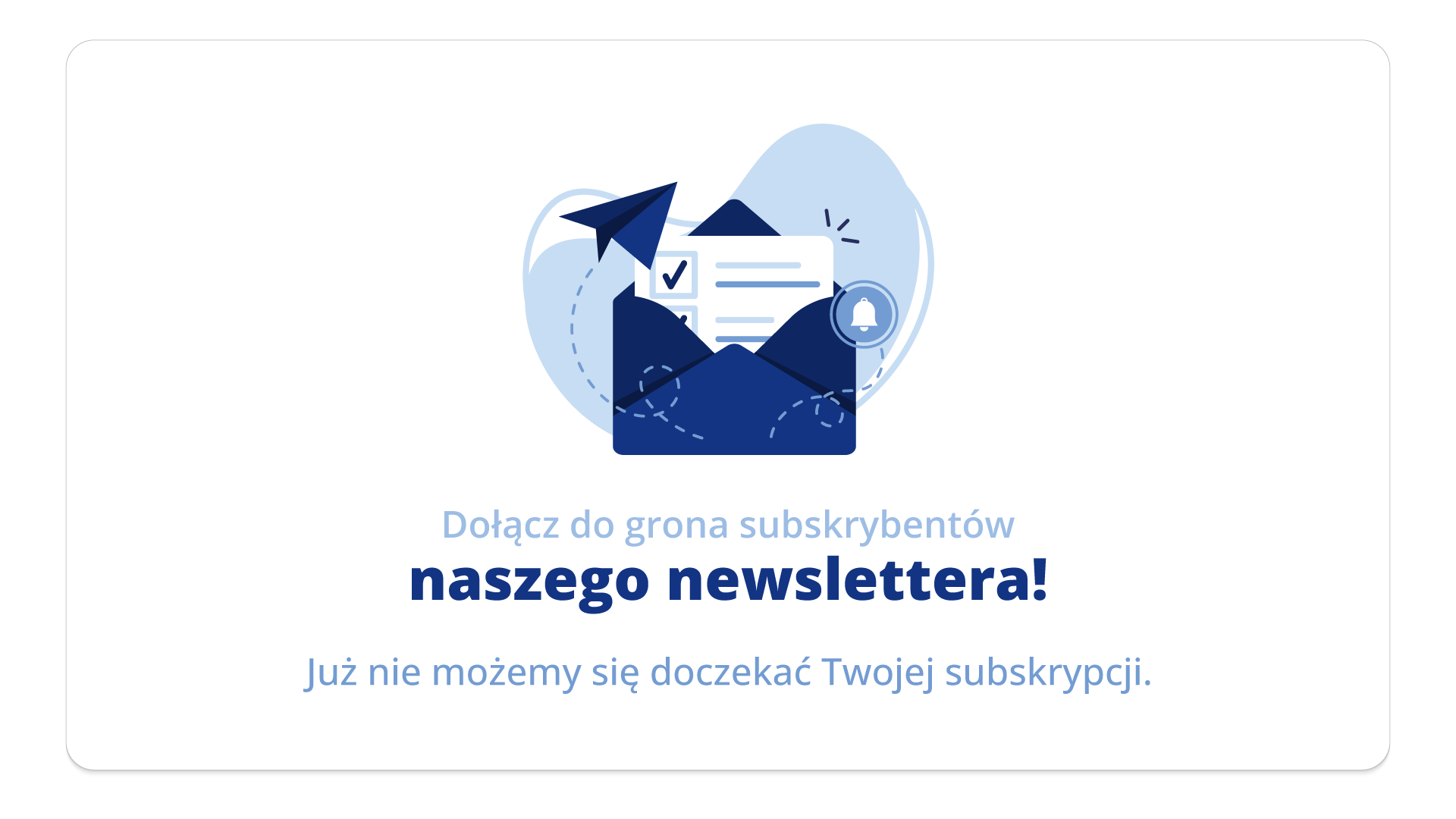 Dołącz do grona naszych subskrybentów. Zapisz się do newslettera CUPT!
