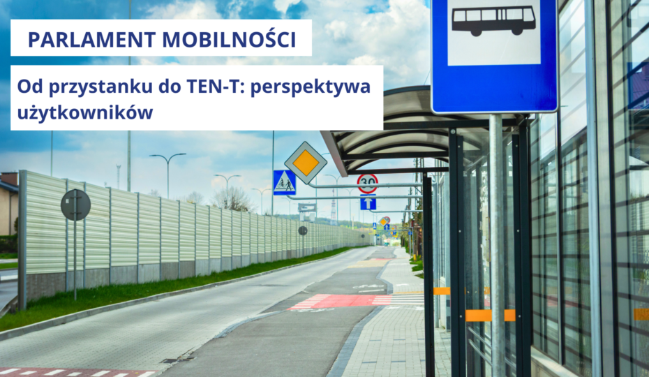 Parlament Mobilności: od przystanku do TEN‑T – zapraszamy na webinarium o&nbsp;równościowej mobilności