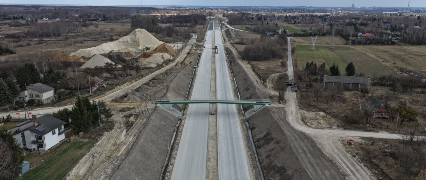 Construction of Chelm bypass - progress of construction work