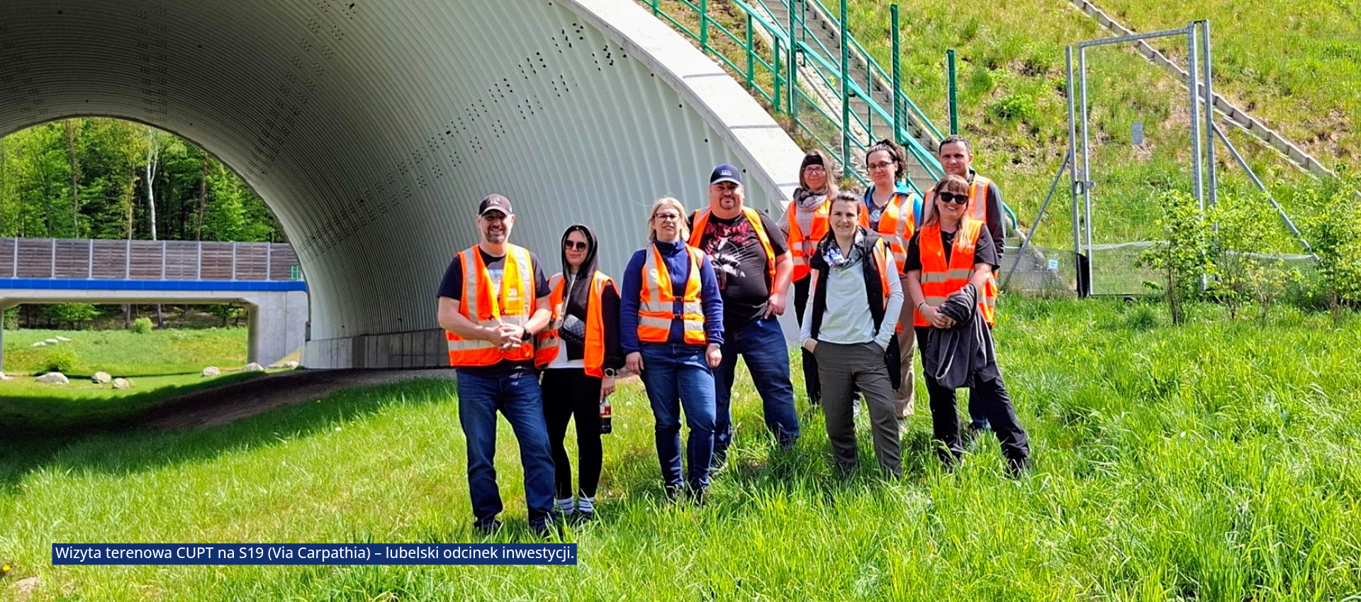 Zespół ds. środowiskowych CUPT na wizycie lokalnej na trasie Via Carpatia